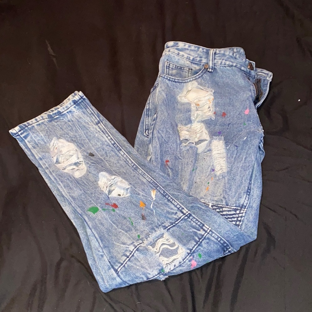 TRUE ROCK grunge streetwear jeans size 36